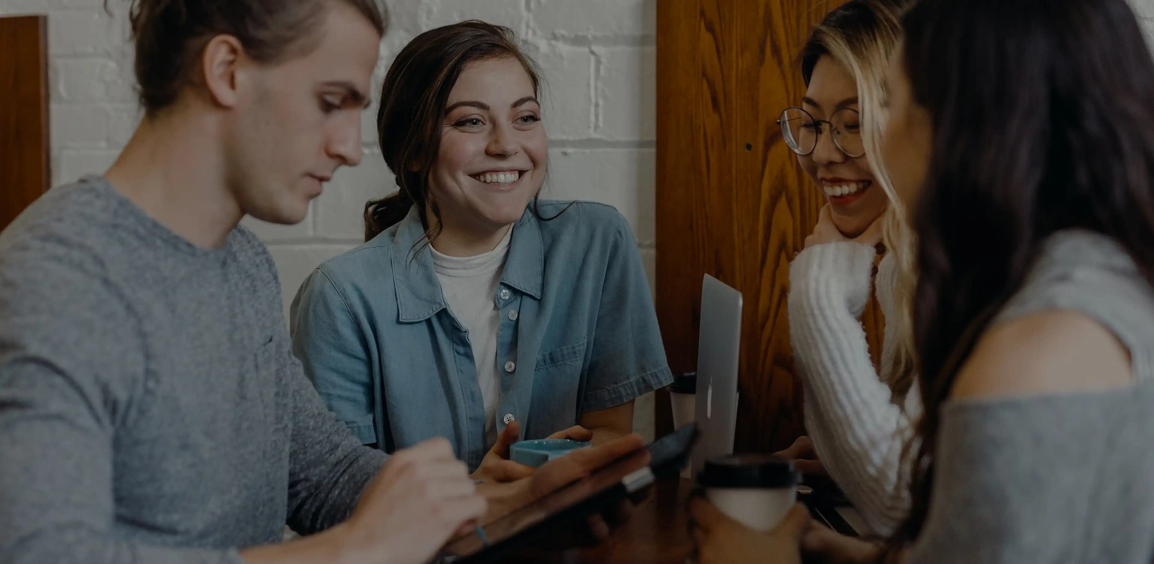 Enterprise success stories background